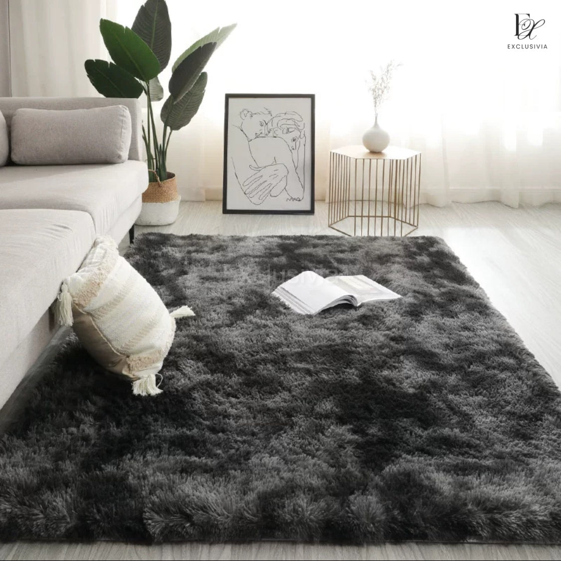 ZONY Fur Floor Rug - Exclusivia