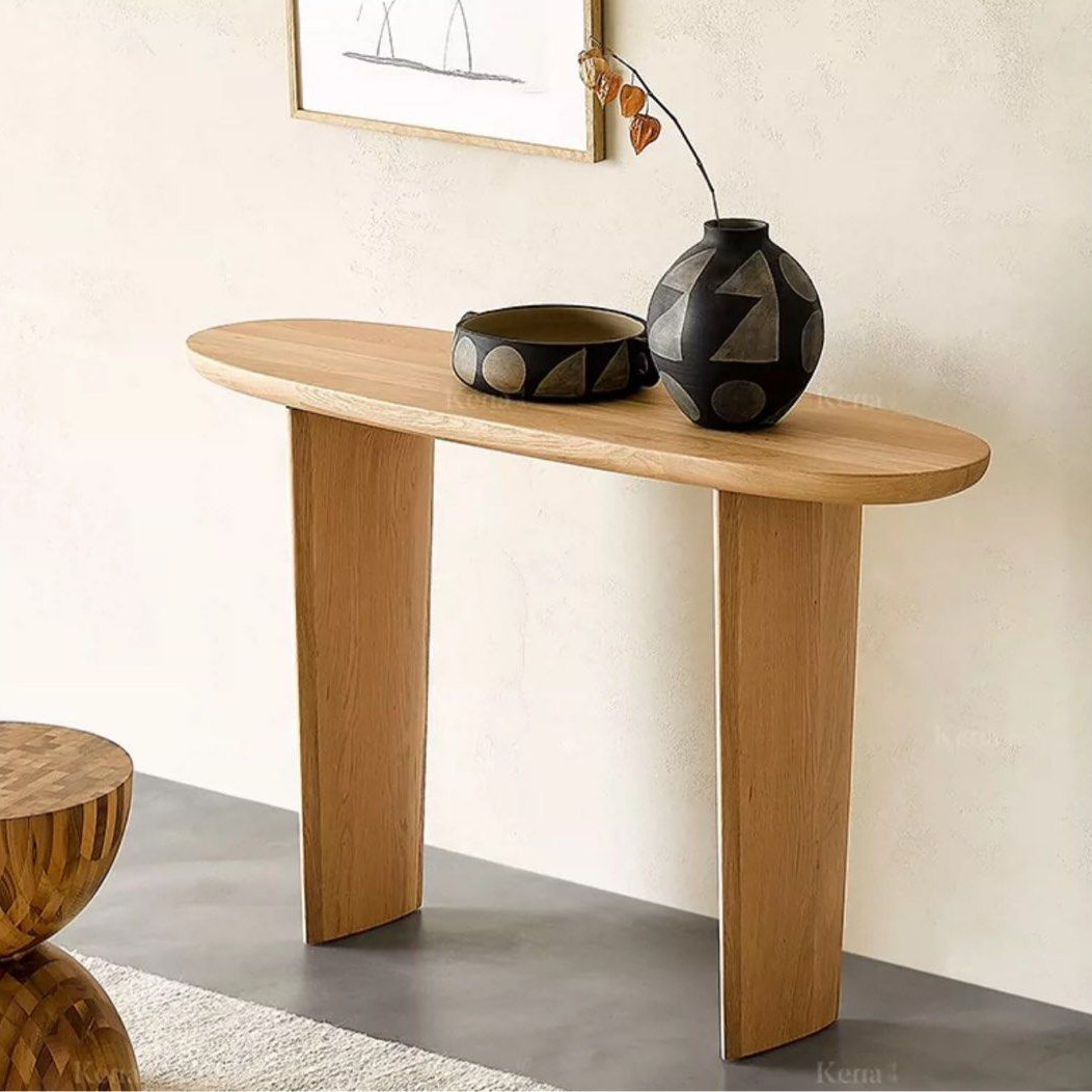 ALTUS Modern Solid Wood Console Table