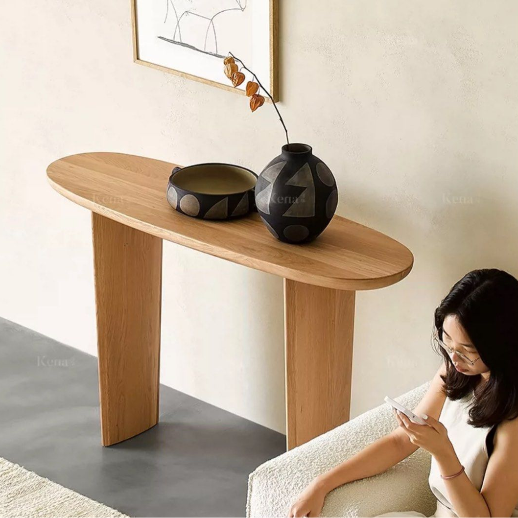 ALTUS Modern Solid Wood Console Table