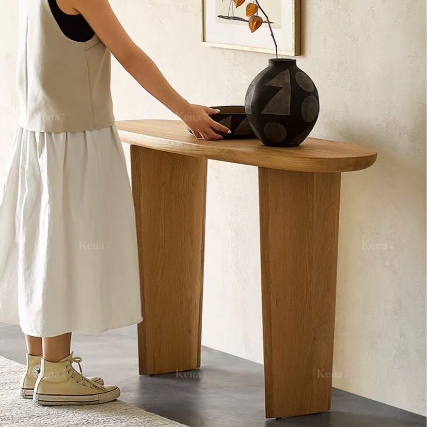 ALTUS Modern Solid Wood Console Table