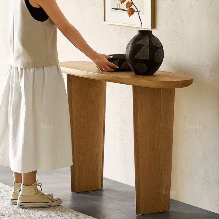 ALTUS Modern Solid Wood Console Table