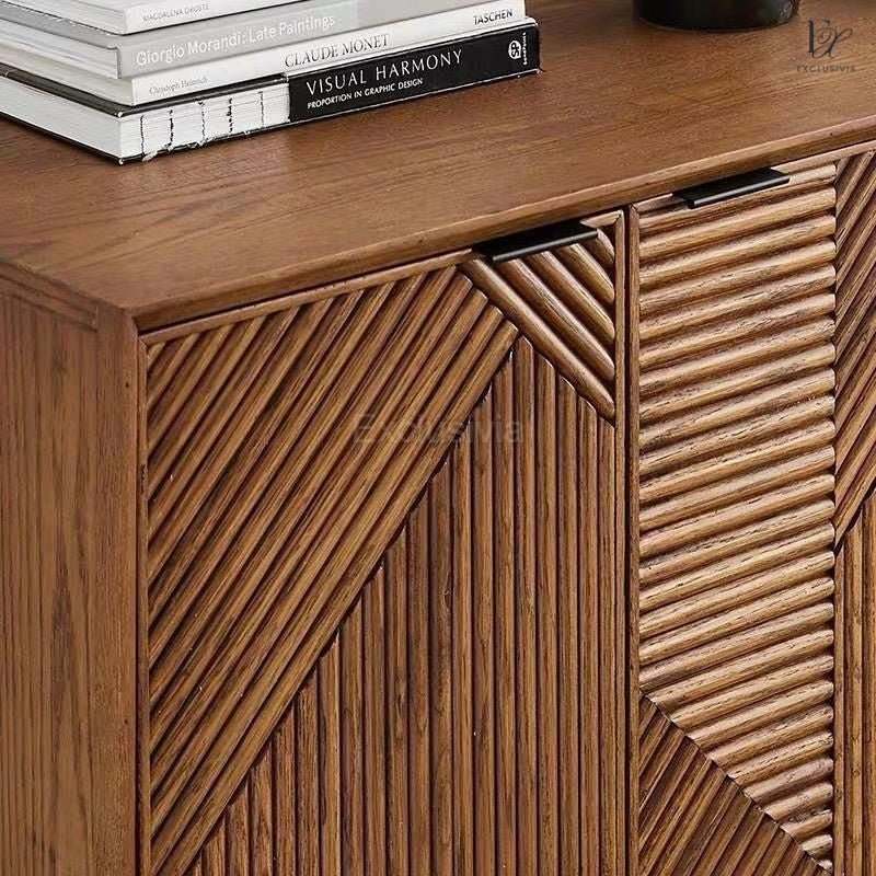 ADIME Modern Solid Wood Sideboard - Exclusivia