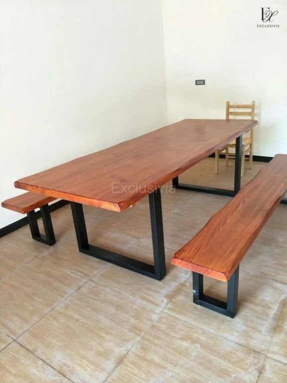 AKACHI Wood Dining Table - Exclusivia