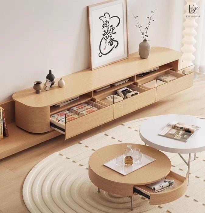 ALEX Extendable TV Console Coffee Table - Exclusivia