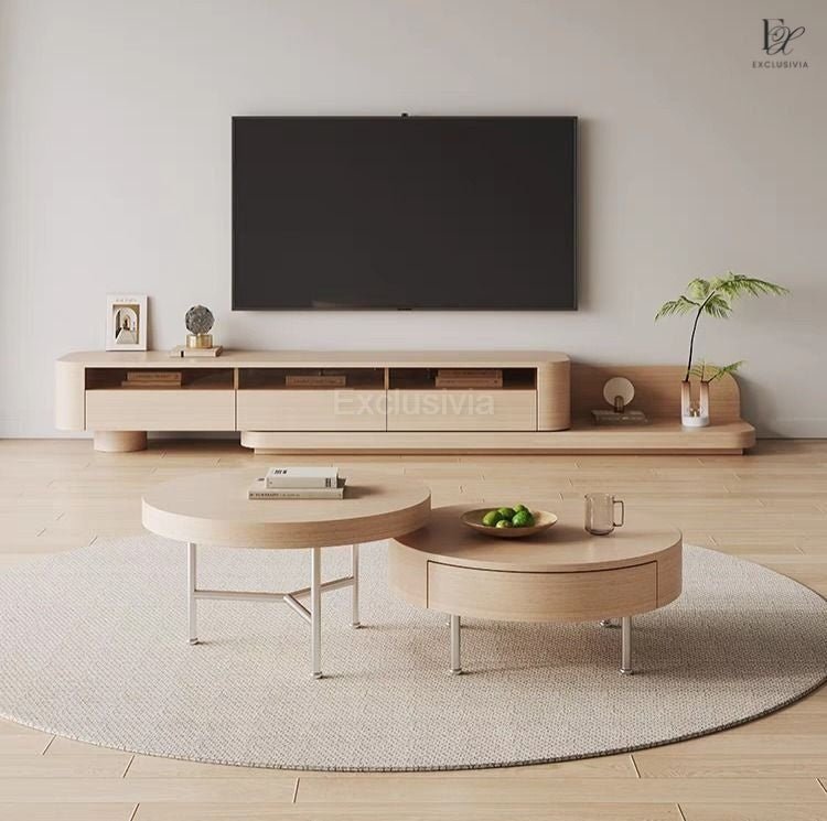 ALEX Extendable TV Console Coffee Table - Exclusivia