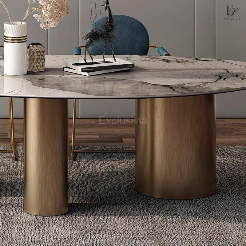 ALEXIS Marble Dining Table - Exclusivia