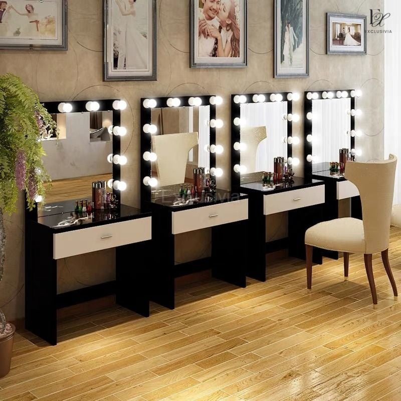 AMBER Spotlight Vanity Mirror Set - Exclusivia