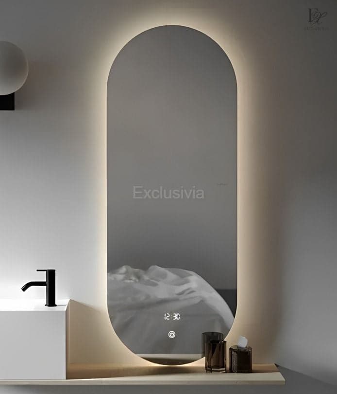 ANNA Oval LED Wall Mirror - Exclusivia