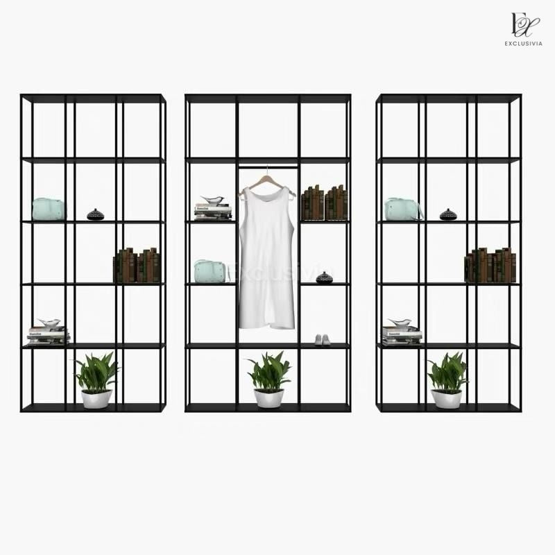 ARIES Minimalist Open Concept Wardrobe - Exclusivia