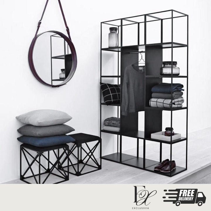 ARIES Minimalist Open Concept Wardrobe - Exclusivia