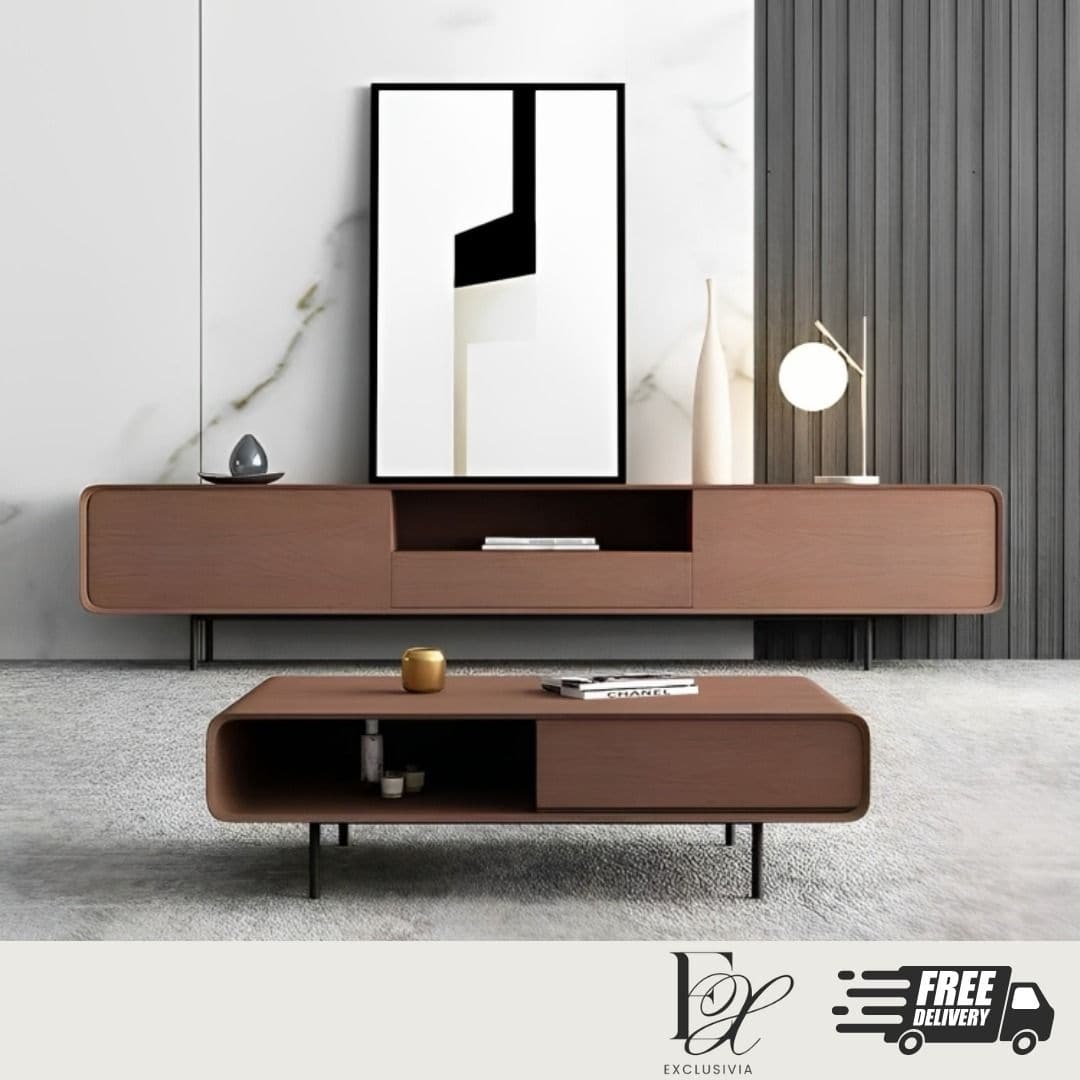 ATLAS TV Console Coffee Table - Exclusivia