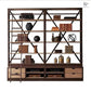 AURORA Industrial Metal Library Shelf - Exclusivia