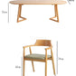 AVERY Scandinavian Solid Wood Dining Table - Exclusivia