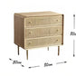 BEATRIX Rattan Drawers Sideboard Console - Exclusivia