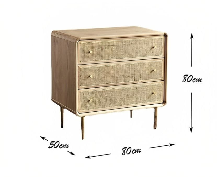 BEATRIX Rattan Drawers Sideboard Console - Exclusivia