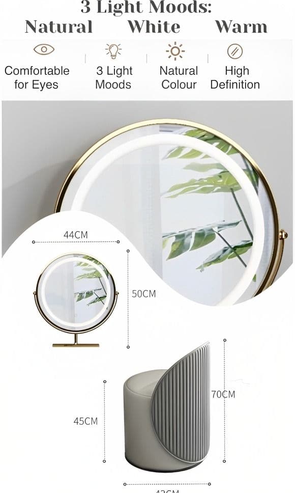 BORG Vanity | Dressing Table - Exclusivia