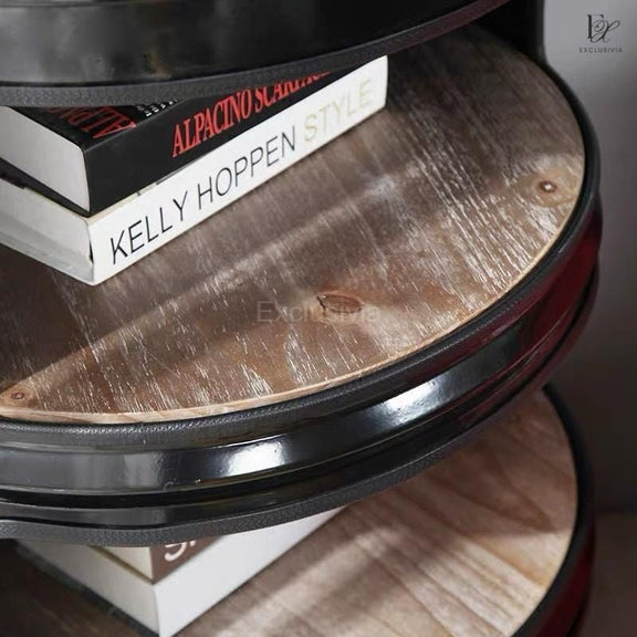 BULLSEYE Industrial Metal Barrel Shelf - Exclusivia