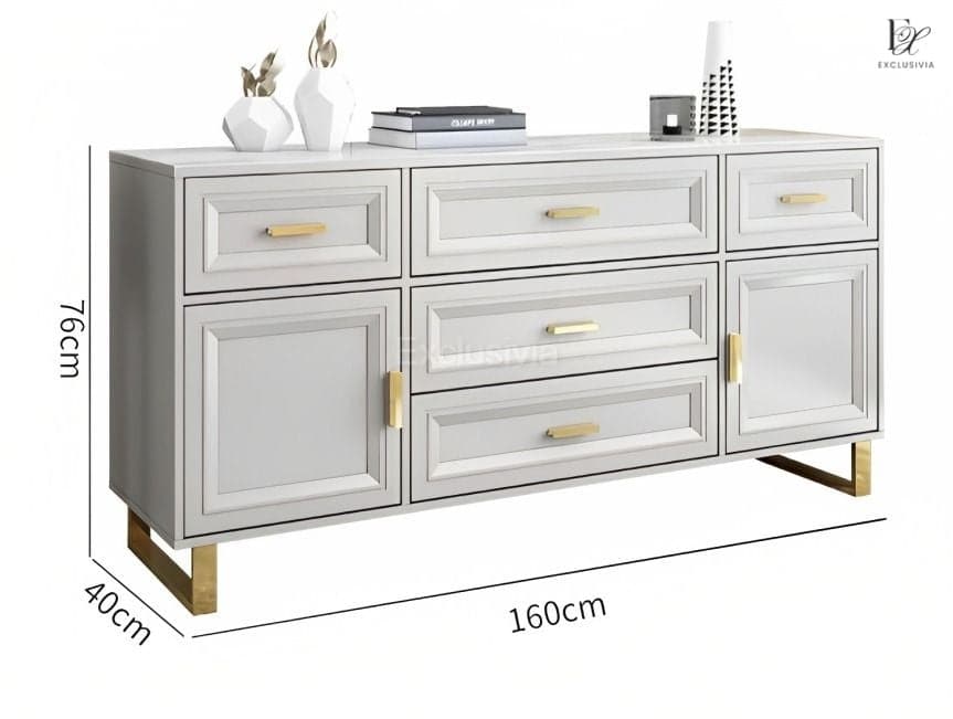 CAL Chest of Drawers Sideboard Cabinet - Exclusivia