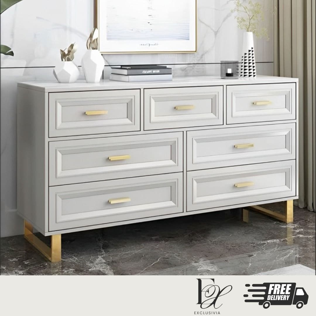 CAL Chest of Drawers Sideboard Cabinet - Exclusivia