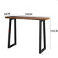 CICI Rustic Solid Wood Bar Table - Exclusivia