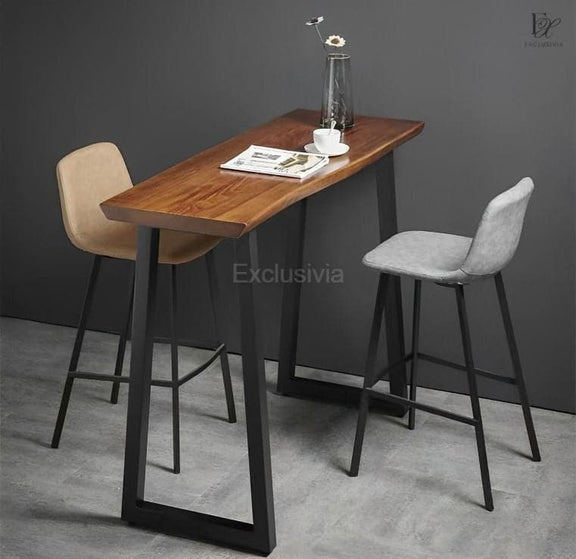 CICI Rustic Solid Wood Bar Table - Exclusivia