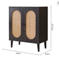 COMOS Rustic Rattan Sideboard Cabinet - Exclusivia