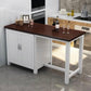 CRESTON Kitchen Island Table - Exclusivia