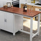 CRESTON Kitchen Island Table - Exclusivia