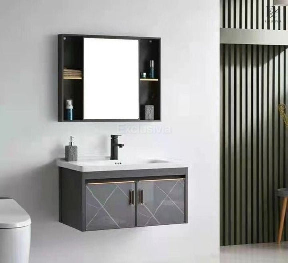 Curla Vanity Cabinet Toilet Sink Mirror - Exclusivia