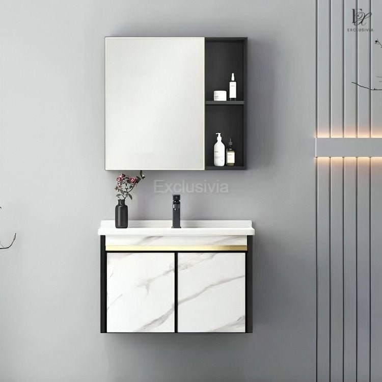 Curla Vanity Cabinet Toilet Sink Mirror - Exclusivia