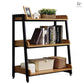 DEVS Rustic Solid Wood Ladder Shelf - Exclusivia