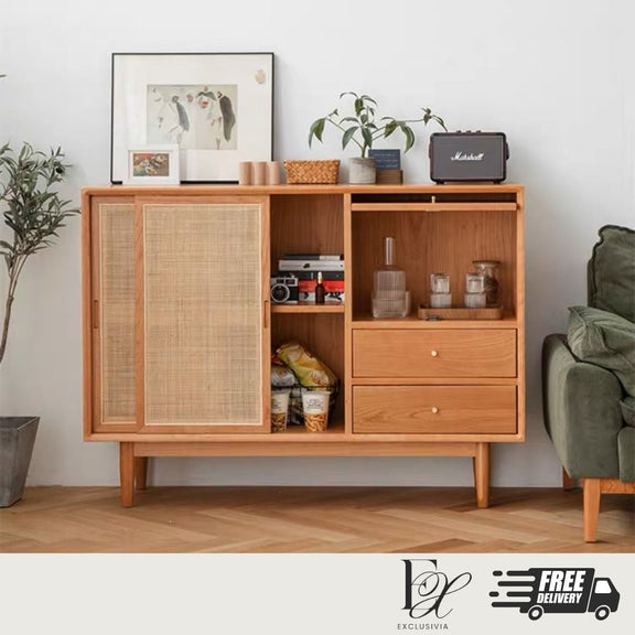 DONO Rattan Cabinet Sideboard - Exclusivia