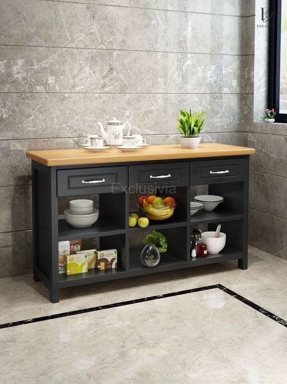 EDEN Kitchen Island Table - Exclusivia