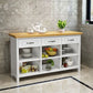 EDEN Kitchen Island Table - Exclusivia