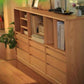 ELI Japandi Solid Wood Display Shelf - Exclusivia