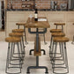 ELYSE Wooden Bar Table Chair - Exclusivia