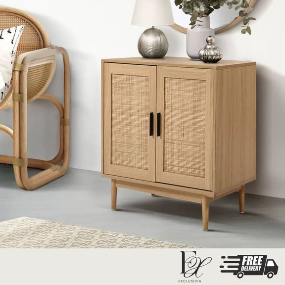 ELYSIAN Rattan sideboard Cabinet - Exclusivia