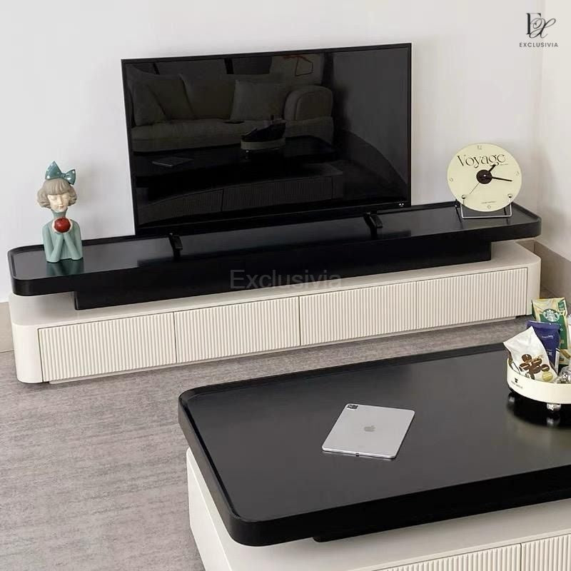 ENIGMA Modern TV Console & Coffee Table - Exclusivia