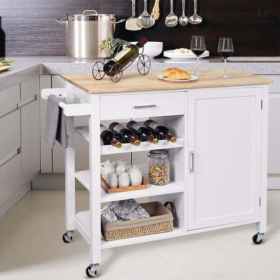 EUREKA Slide Kitchen Island Table - Exclusivia