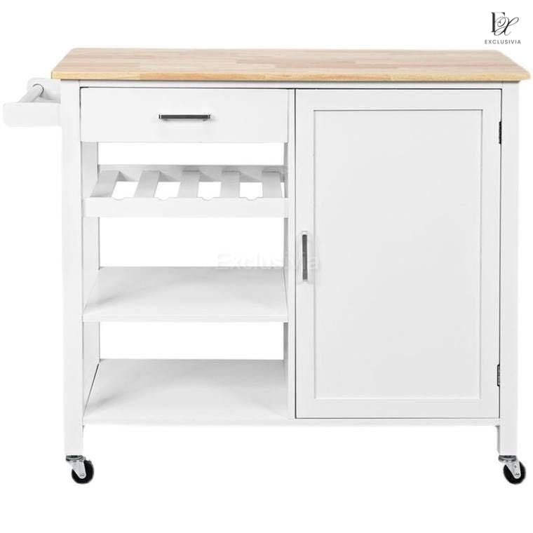 EUREKA Slide Kitchen Island Table - Exclusivia