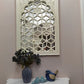 EWIZ French Lattice Wall Mirror Decor - Exclusivia