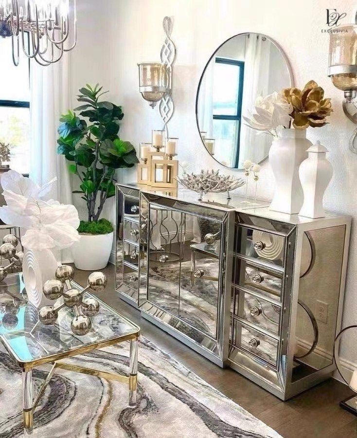 EXOTICA Mirrored cabinet/ sideboard - Exclusivia