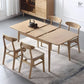 Extendable Wooden Dining Table Set - Exclusivia