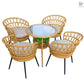 FEIN Outdoor Rattan Dining Table & Bench - Exclusivia