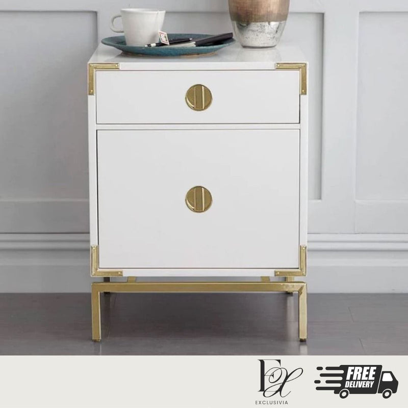 FLYNN Oriental Bedside Table - Exclusivia