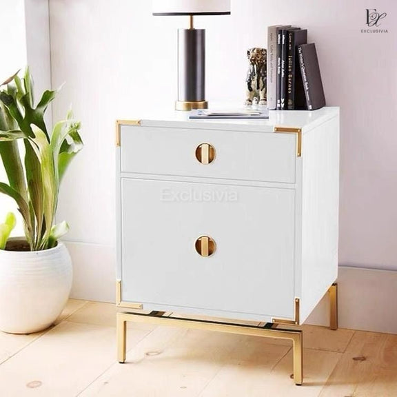 FLYNN Oriental Bedside Table - Exclusivia