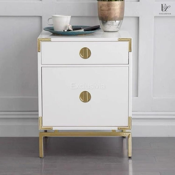 FLYNN Oriental Bedside Table - Exclusivia