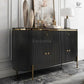 GUIN Marble Sideboard Cabinet - Exclusivia