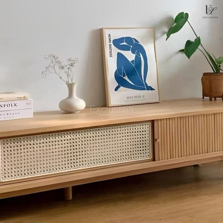 HATANO TV Console Rattan - Exclusivia