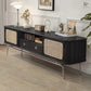 HYNX Rattan TV Console Cabinet - Exclusivia